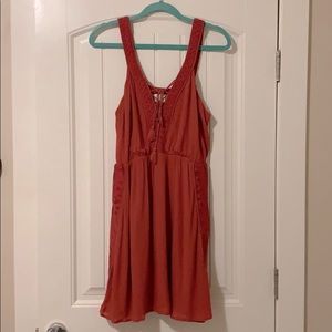 Jetset Diaries Coral Tassel Dress